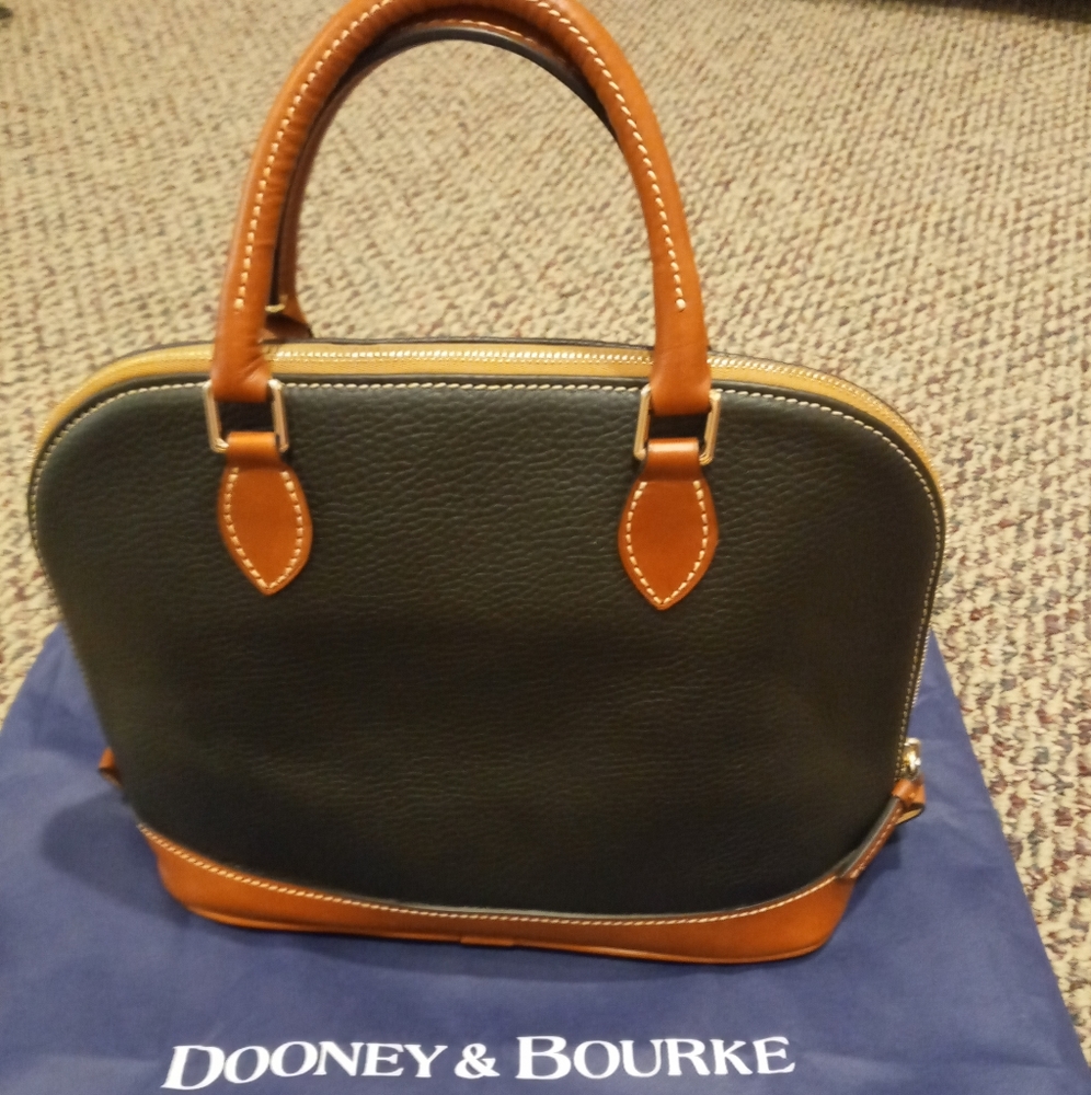 Dooney & Bourke Pebble Zip Zip Satchel